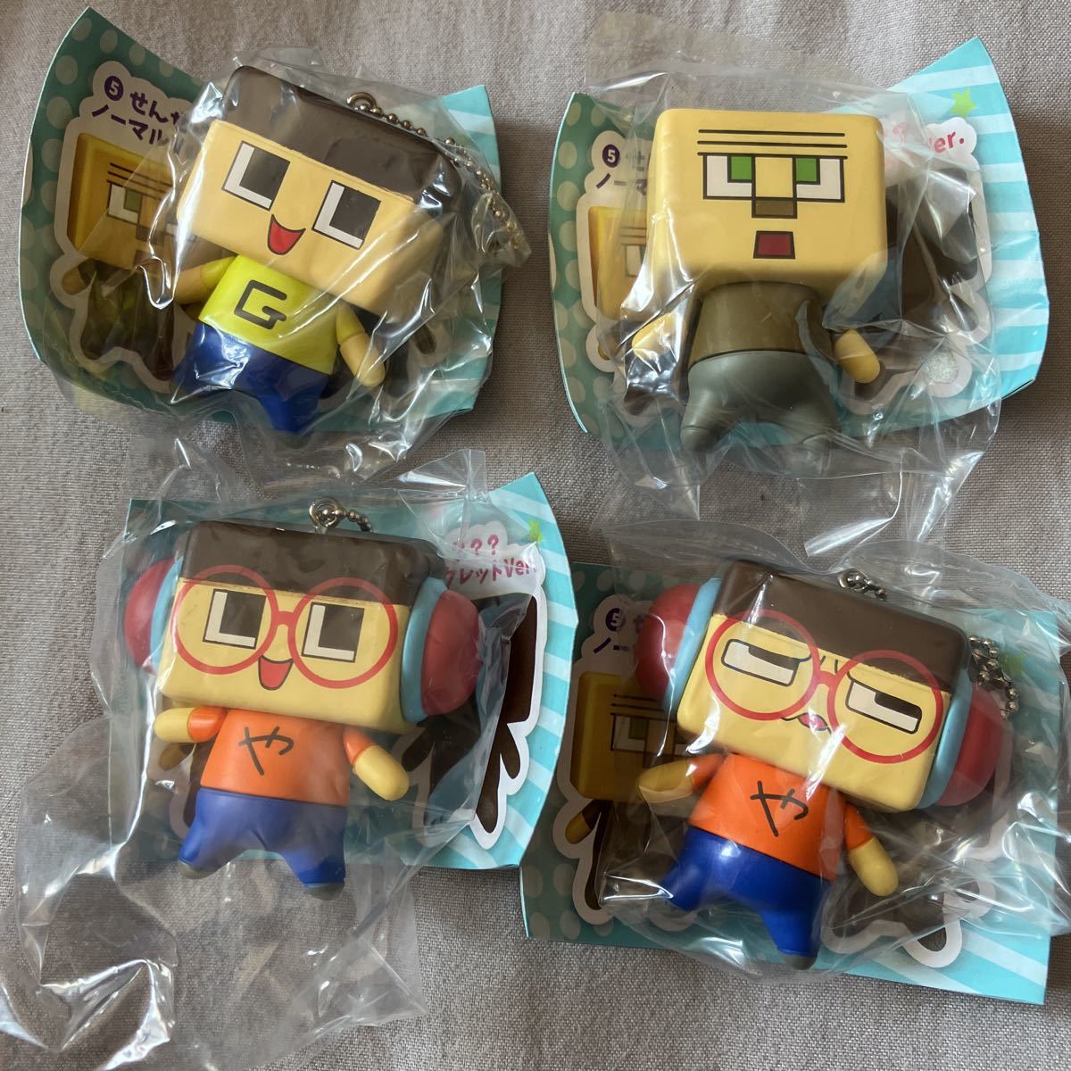 3年G組 ぐち男くん フィギュアキーホルダー ぐち男 ノーマル ぐちやま