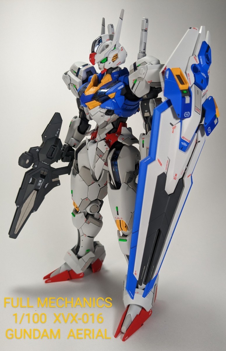 Yahoo!オークション - フルメカニクス 1/100 ガンダムエアリアル 改修