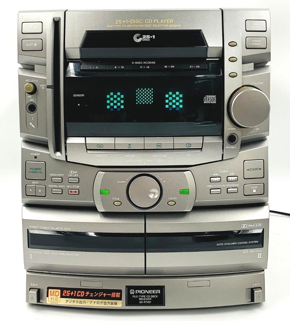 Yahoo!オークション - Pioneer パイオニア システムコンポ 25＋1 CD チ