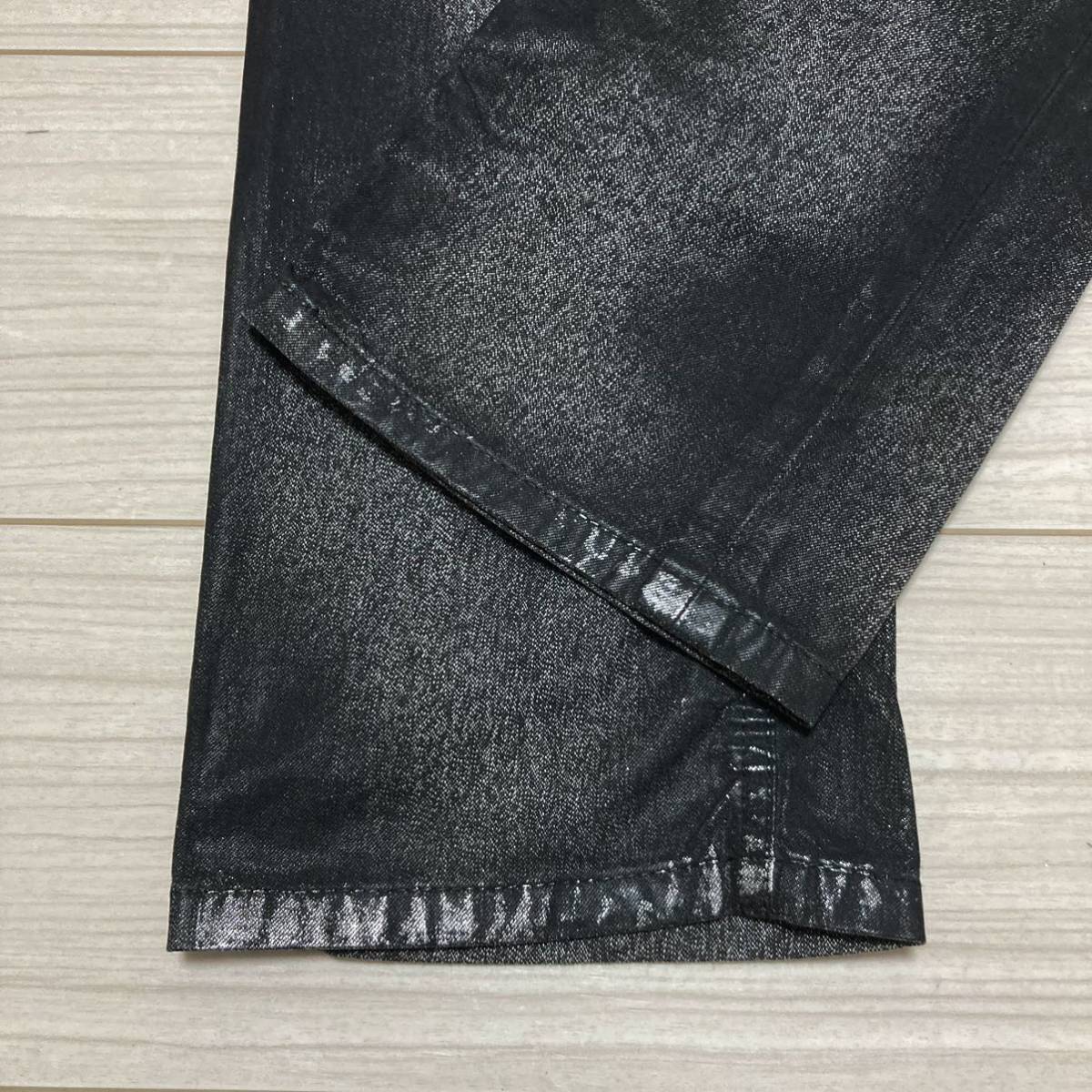 美品 ブラックバレット ニールバレット シルバーコーティング デニム