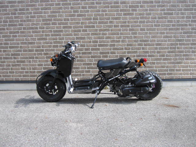 送料込み ズーマー用 200mm ロング ホイール KIT ブラック ロンホイ