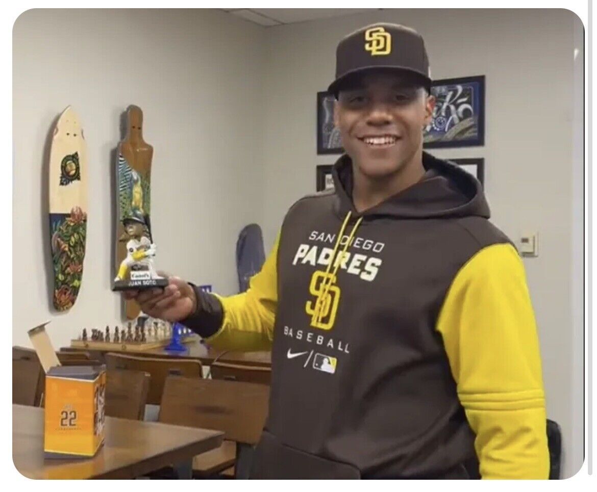 球場配布】フアン・ソト ソトシャッフル ボブルヘッド MLB パドレス