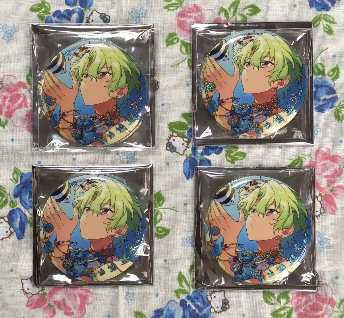 あんさんぶるスターズ 中国 招募 缶バッジ 招募缶 あんスタ 偶像梦幻祭