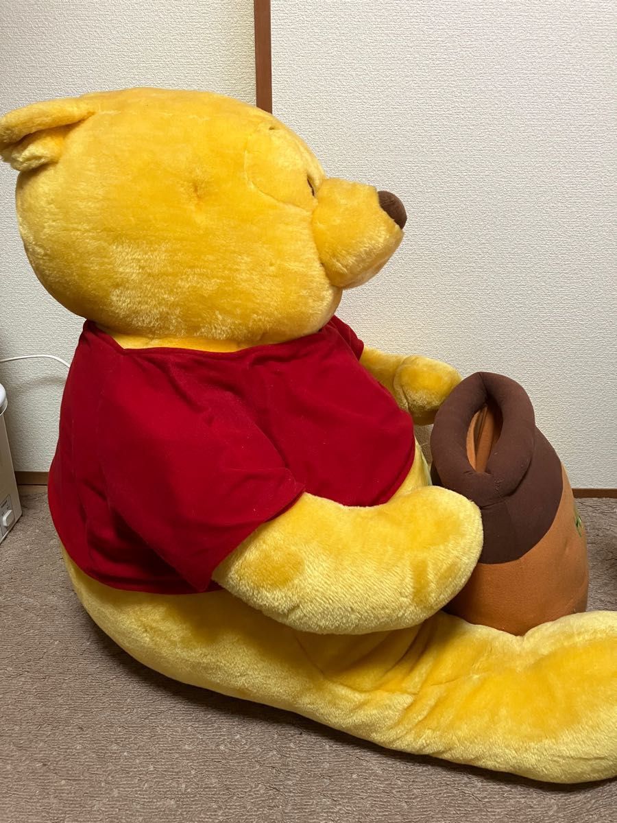 非売品 企業物】超激レアくまのプーさん超特大(高さ約70cm)ぬいぐるみ