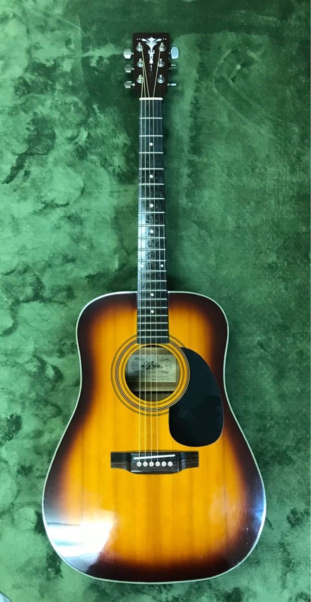 Aria ADW-200BS アコースティックギター 表面はきれいですが打痕スレ