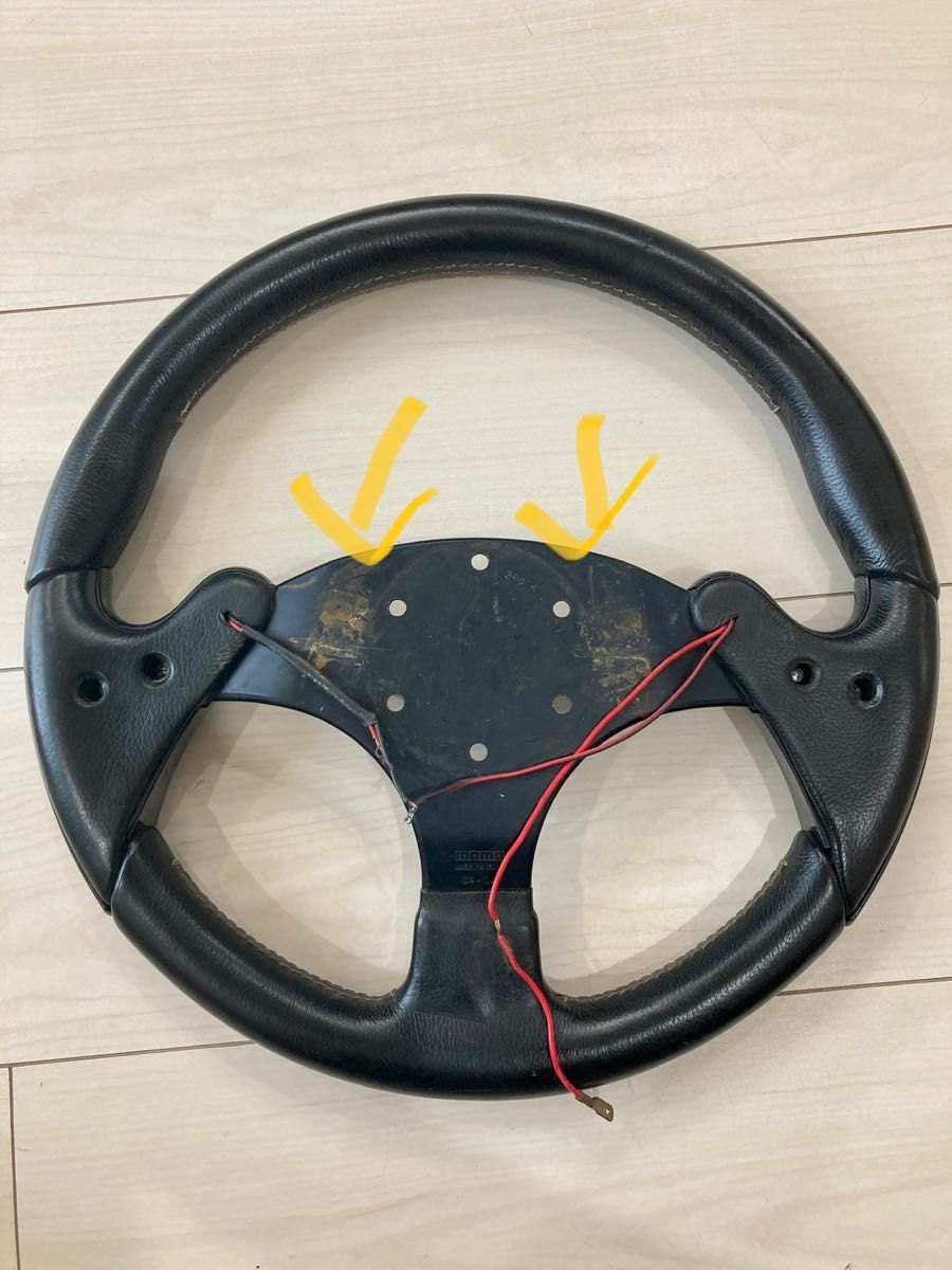 MOMO スパイダー MOMOステアリング SPIDER 35 モモ ステアリング