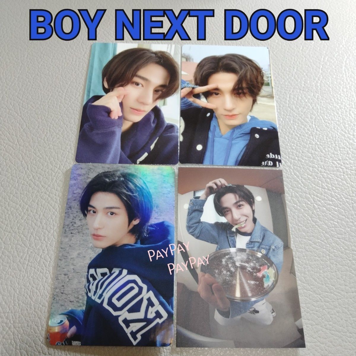 BOY NEXT DOOR WHO イハン トレカ ボネクド weverse jp ユニバ 特典