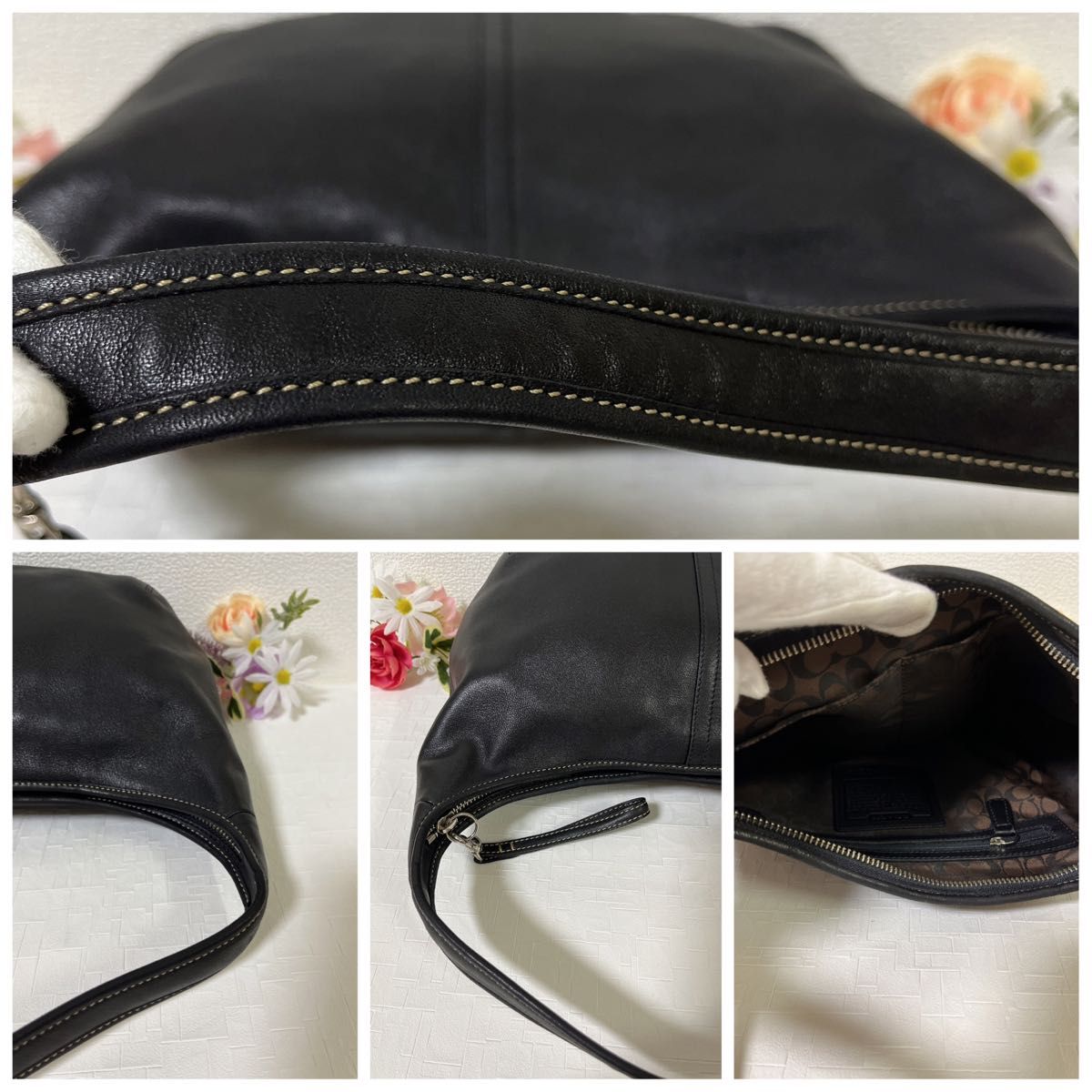 COACH オールドコーチ ワンショルダーバッグ 9219 肩掛け レザー 本革