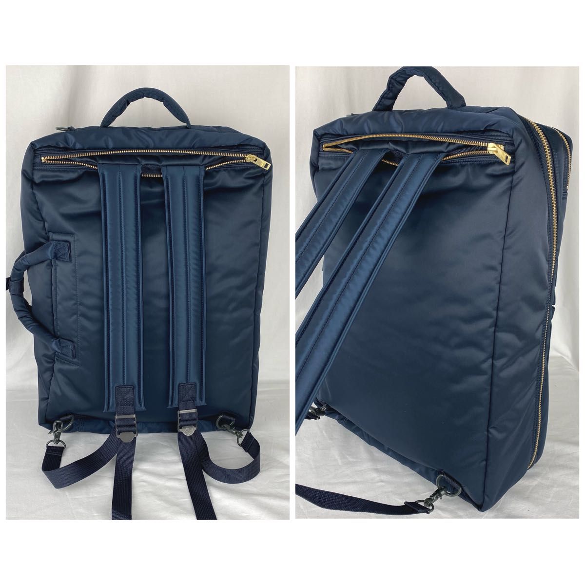 新型】PORTER / TANKER 3WAY 新色 アイアンブルー 完売品 ポーター