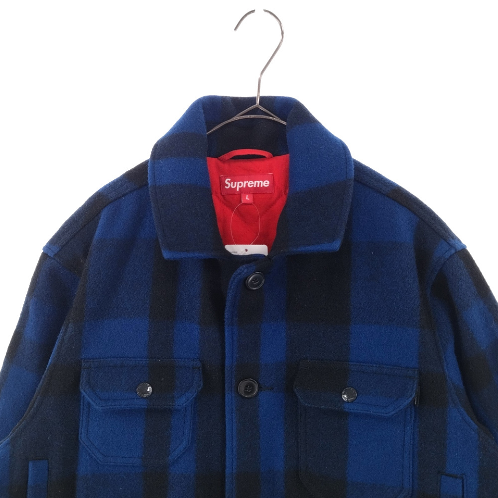 Yahoo!オークション - SUPREME シュプリーム 08AW Wool Cruiser Jacket