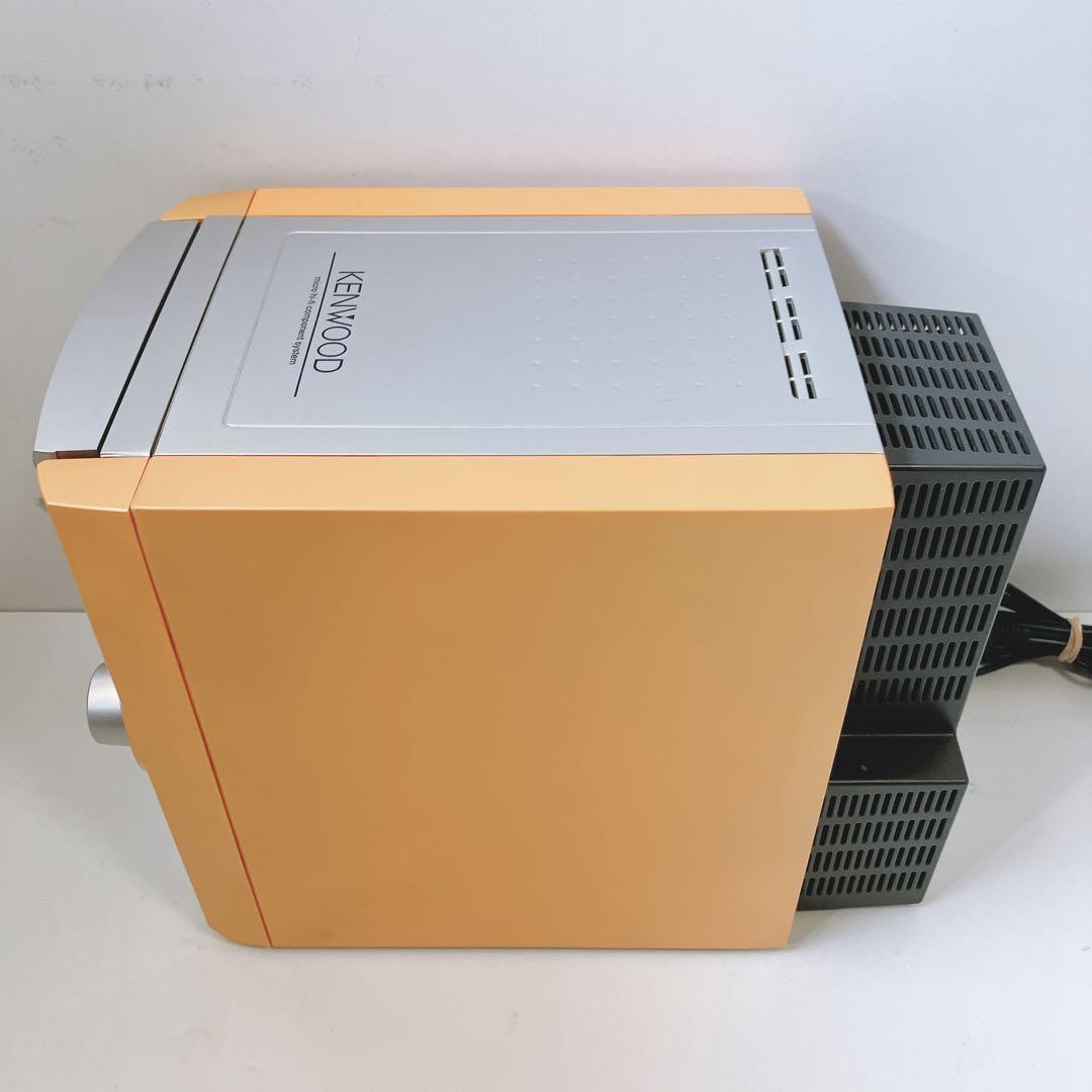 希少・完動品】KENWOOD コンポ SH-3MD オレンジ CD MD カセット AM FM
