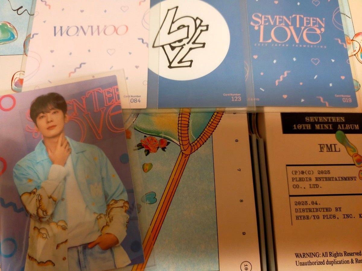ウォヌ LOVE トレカ メッセージ SEVENTEEN セブチ 19 32 84 123｜Yahoo