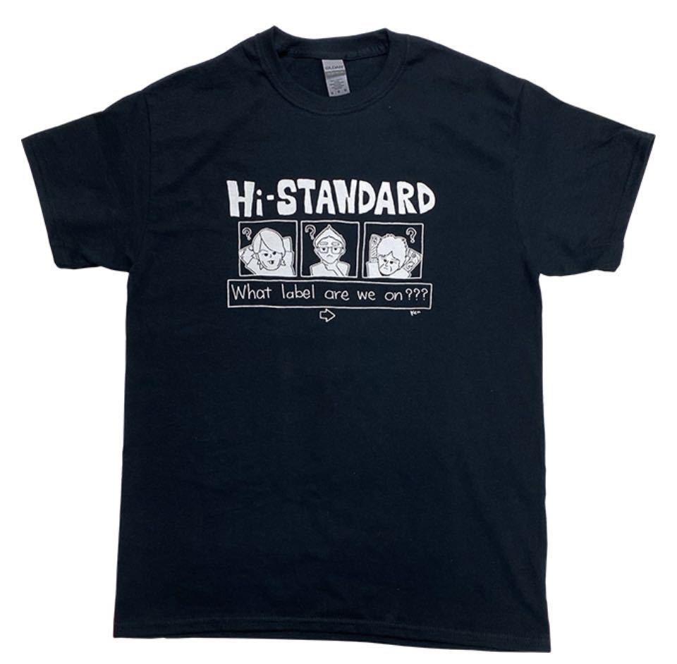Mサイズ Hi-STANDARD 90 TEE ハイスタンダード Tシャツ ブラック
