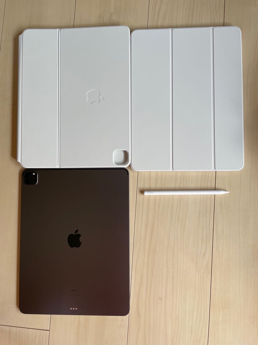 iPad Pro 12 9 Wi-Fi 第5世代(M1) 128GB 純正キーボード 純正カバー