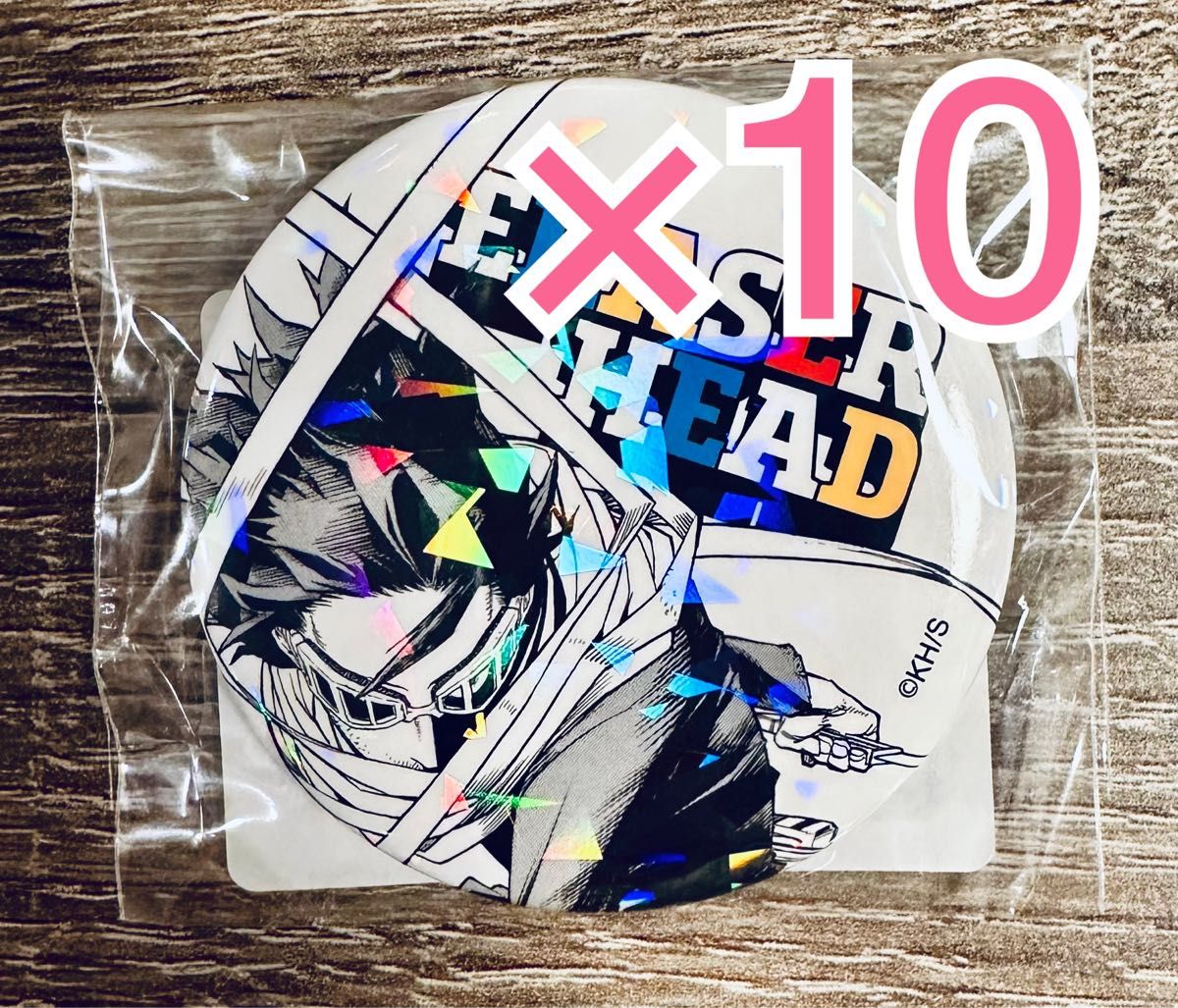 僕のヒーローアカデミア ヒロアカ オールスター缶バッジ イレイザー