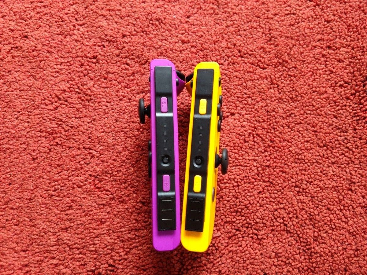 美品】Nintendo Switch Joy-Con ネオンオレンジ ネオンパープル｜Yahoo