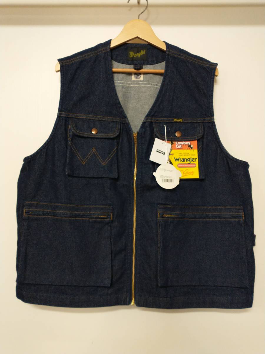 Yahoo!オークション - Wrangler×KEBOZ DENIM VEST WS9334 ラングラー