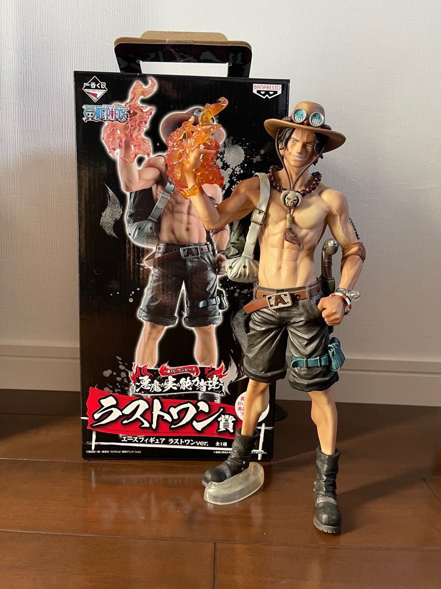 ワンピース 一番くじ 悪魔の実の能力者達 ラストワン賞 エース｜Yahoo