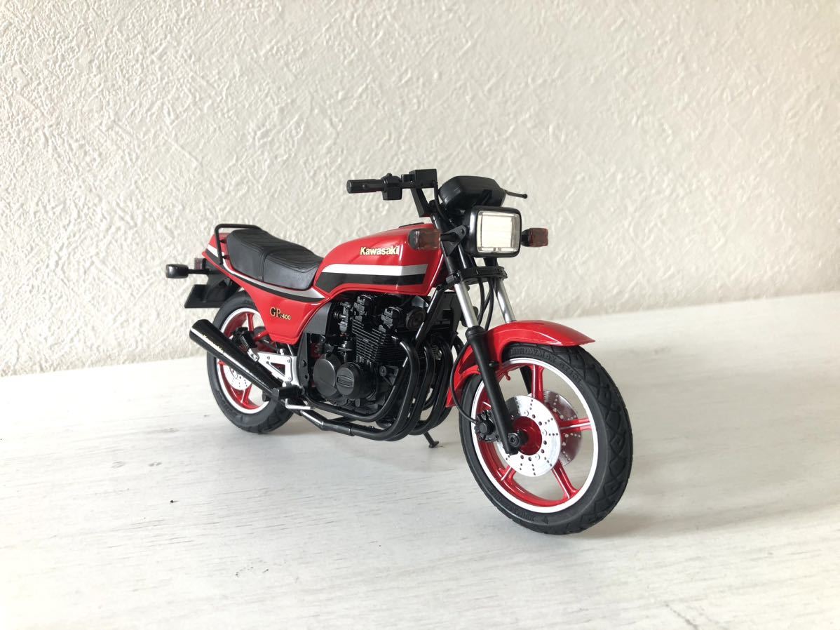 Yahoo!オークション - アオシマ製 1/12カワサキ Z400GP 完成品 フルノ