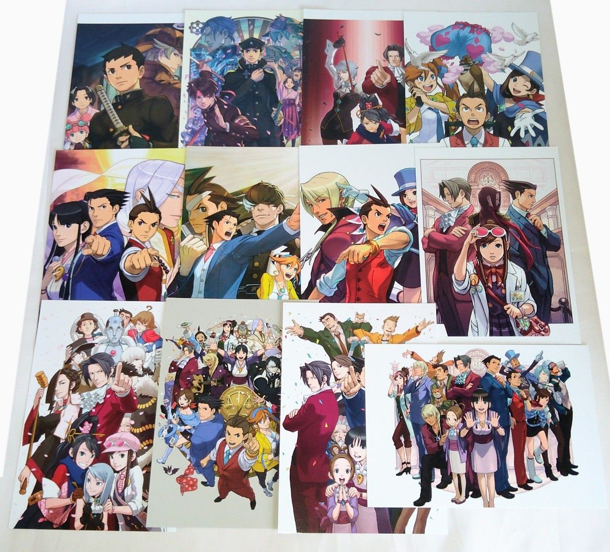 逆転裁判 大逆転裁判 逆転検事 画廊 15周年 ポストカード｜Yahoo