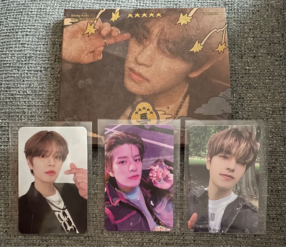 スンミン スキズ 5star S-class トレカ + soundwave公式特典トレカ +