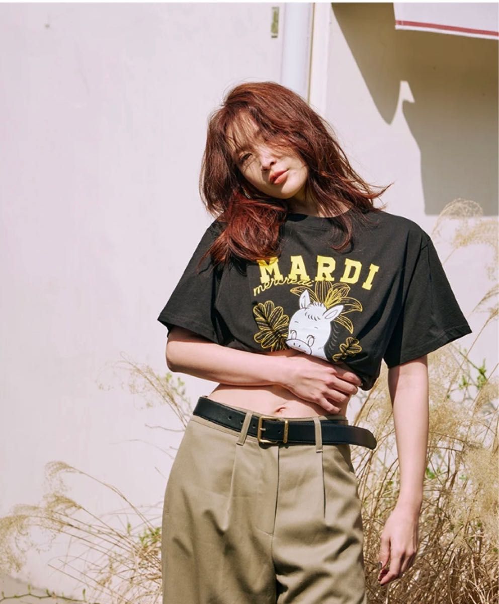 マルディメクルディ/紗栄子×NASUFARMVILLAGEコラボTシャツ 那須