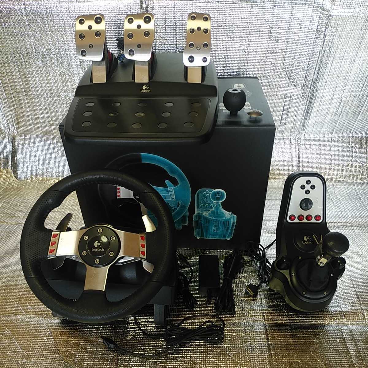 Yahoo!オークション - 美品 ロジテックG27 ハンコン シフトにトグルス