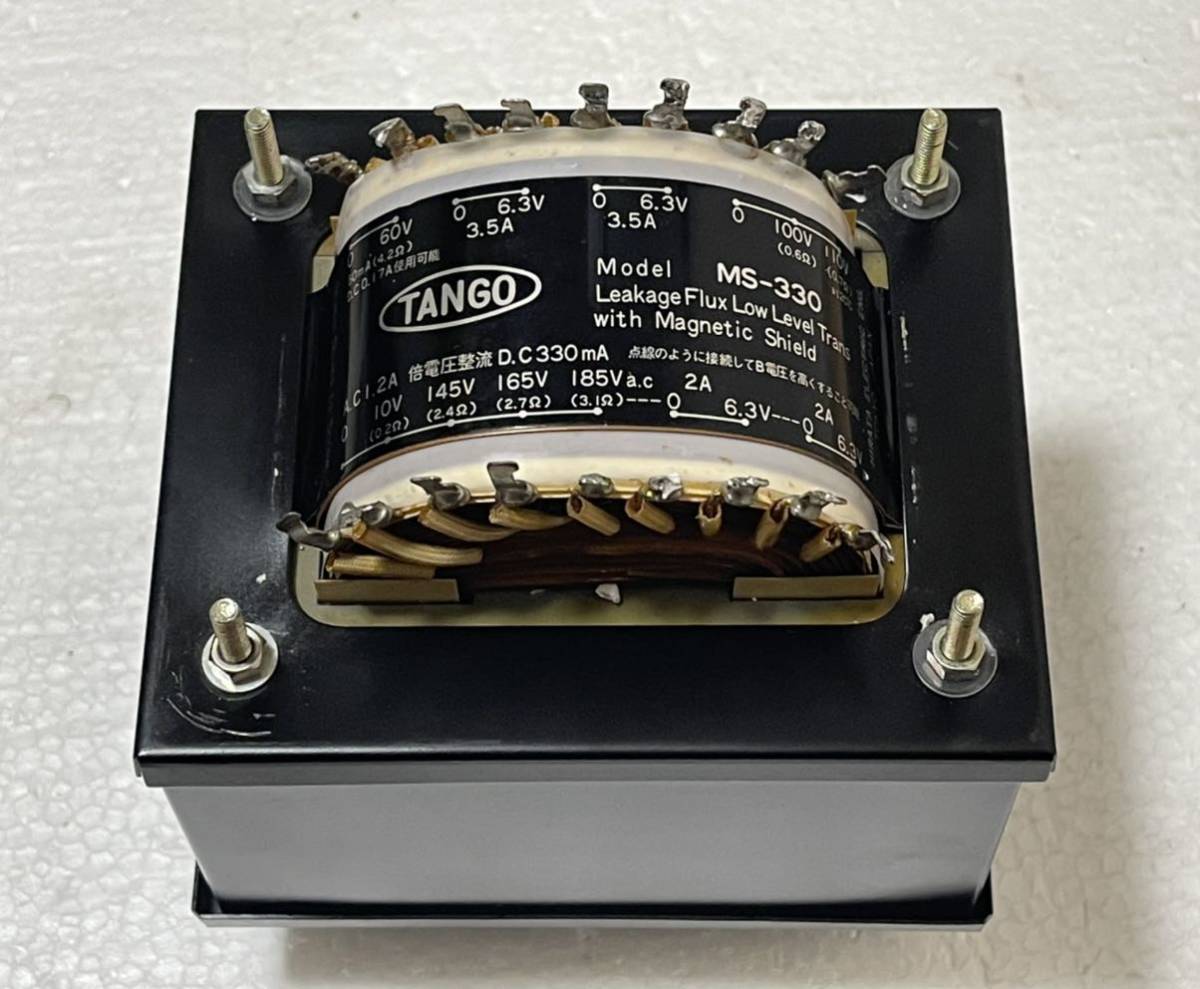 Yahoo!オークション - TANGO タンゴ MS-330電源トランス 動作品 安心し