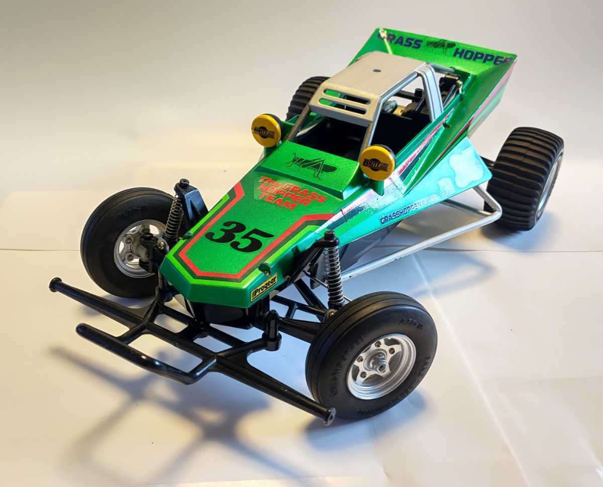 Yahoo!オークション - タミヤ グラスホッパー 1/10 キャンディーグリー