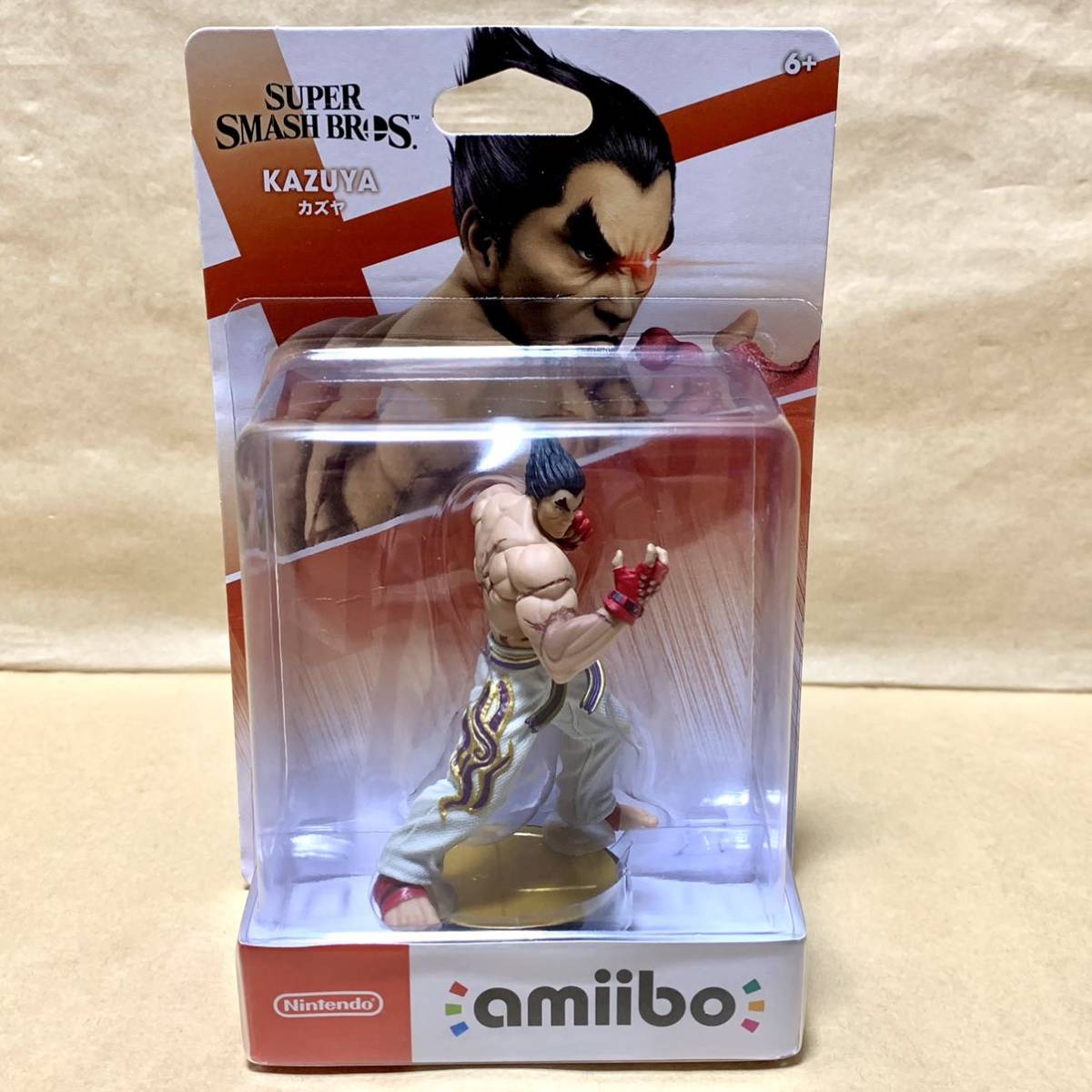 Yahoo!オークション - 在庫2【新品未開封】amiibo カズヤ アミーボ 大