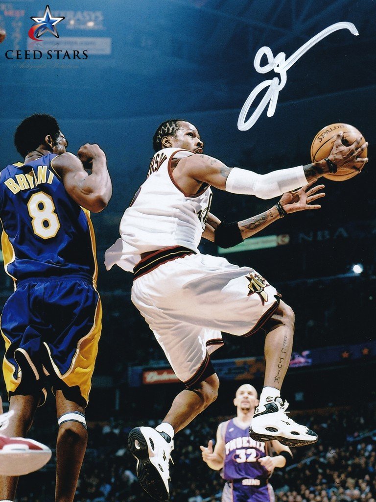 Yahoo!オークション - 【CS特許】アレン・アイバーソン 直筆 サイン 入