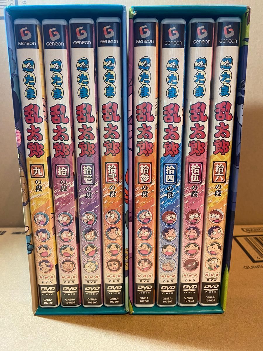 希少】忍たま乱太郎 DVD-BOX 3・4（2期シリーズ 全120話） 帯無し