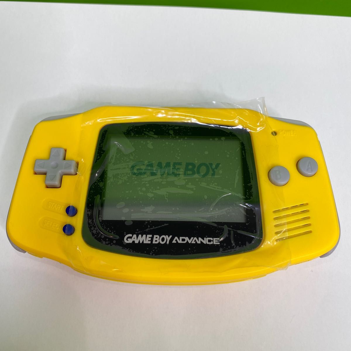 ゲームボーイアドバンス 1台限定 イエロー custom 【画面・偏光板