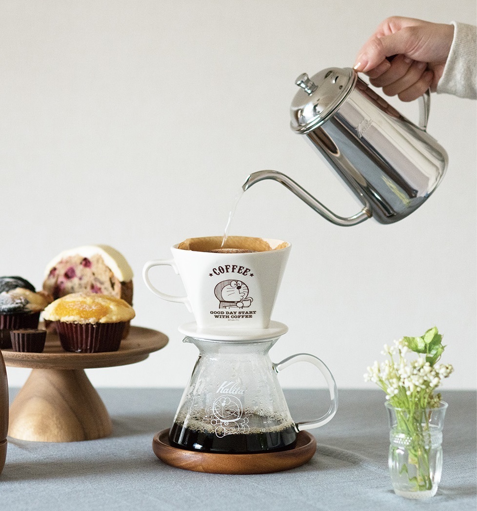 4点 新品 Kalita カリタ ドラえもん コラボ ドリッパー/ サーバー