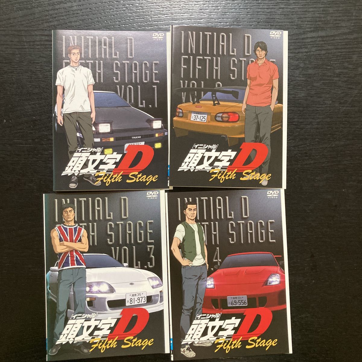 DVD)頭文字D イニシャルD fifth STAGE 全7巻セット レンタル落ち