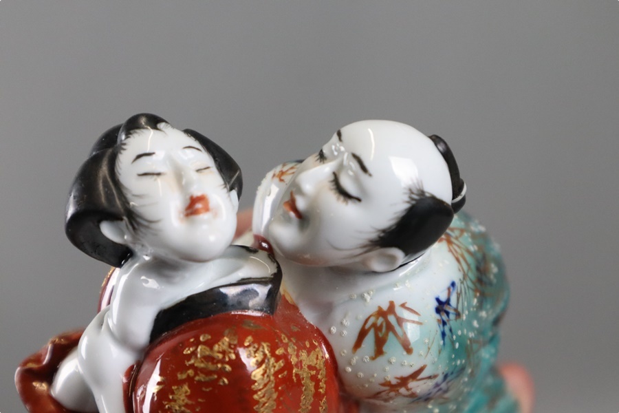 Yahoo!オークション - 彩色陶器人形 春画 置物 エッチ 裸婦 ヌード 風