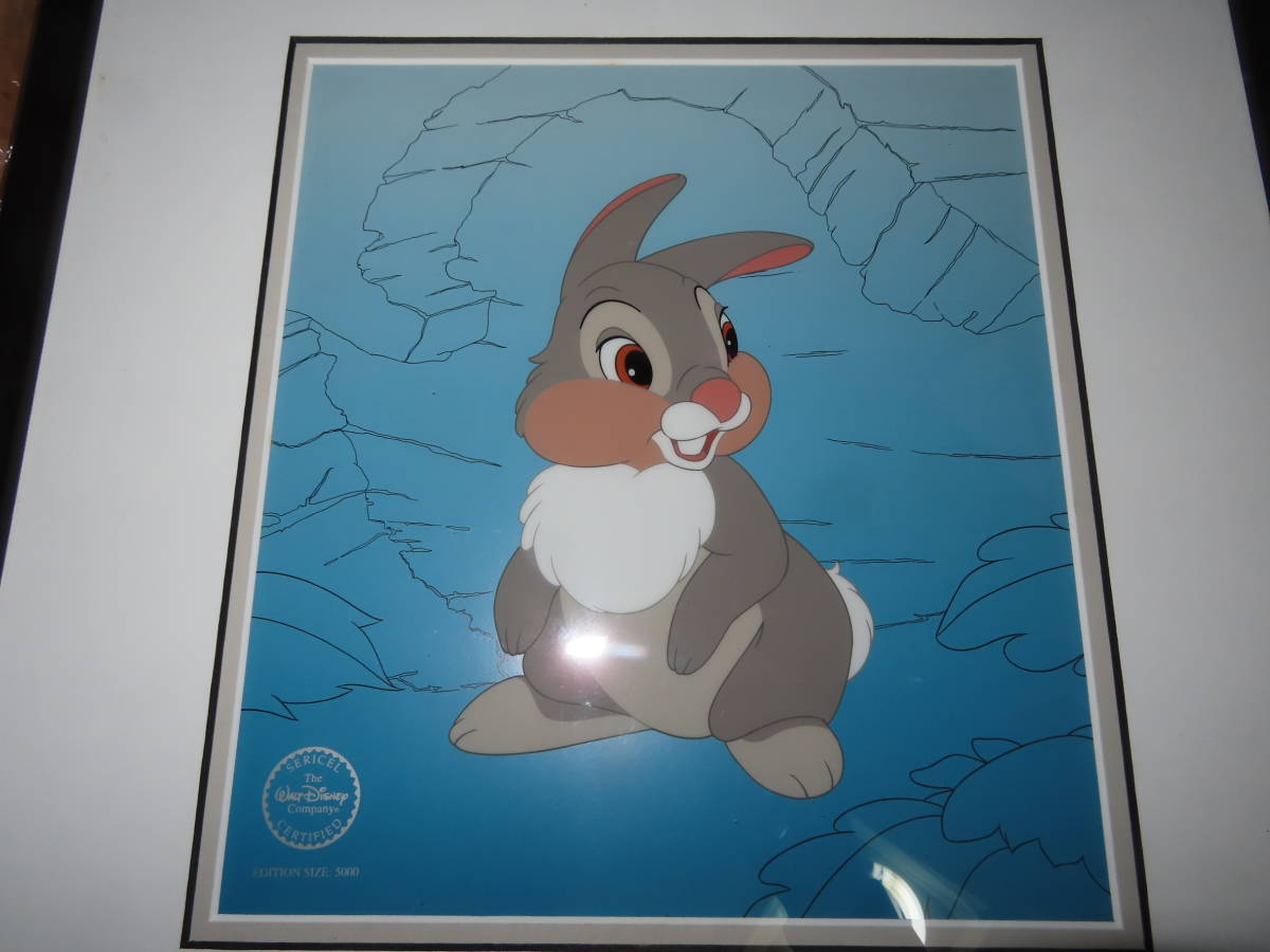 Yahoo!オークション - デッドストック ディズニー セル画 バンビ とん