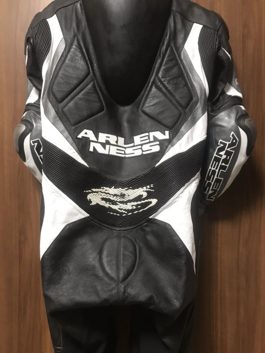アレンネス(XLW) インナー付(XL)レーシングスーツ 革ツナギ ツナギ