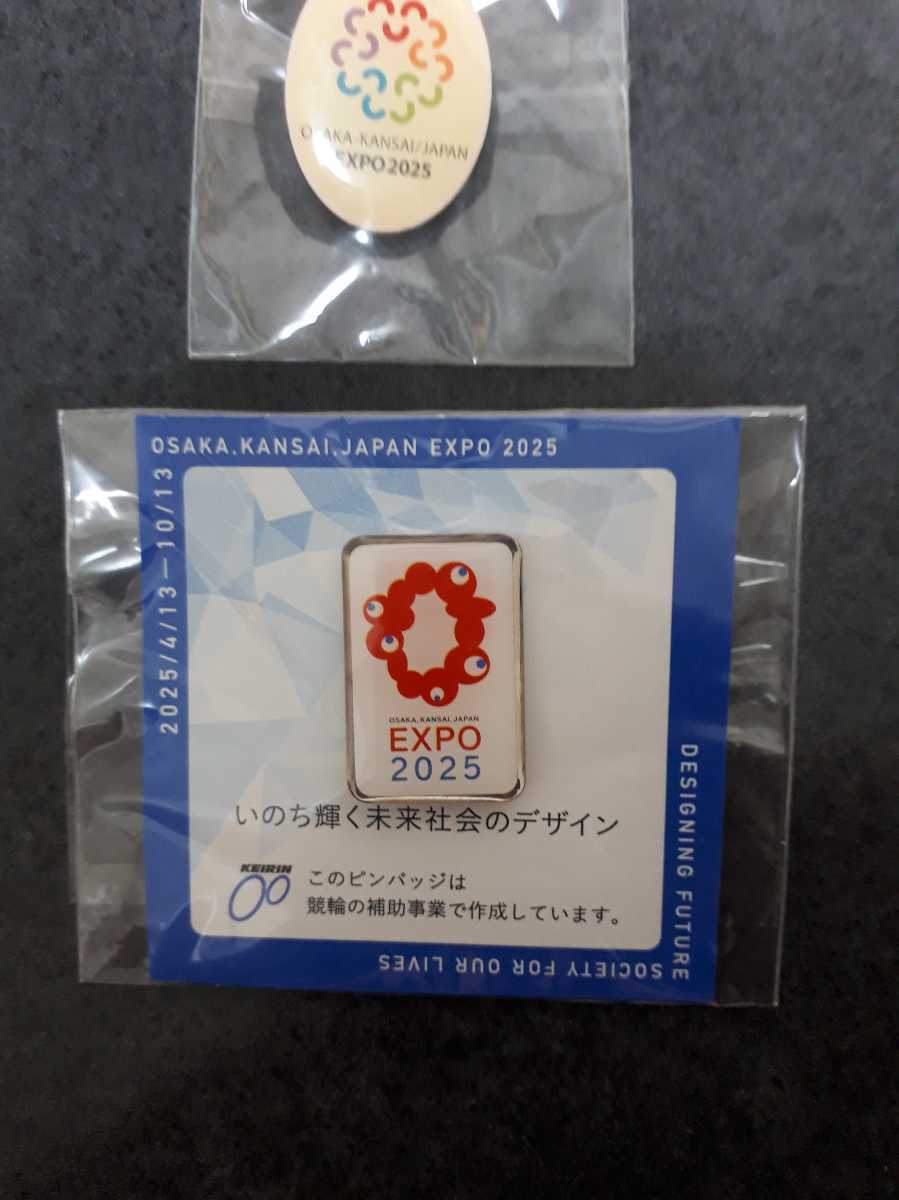 EXPO2025 インド館 マユール➕関西万博 非売品 ピンバッチ2pc 万博