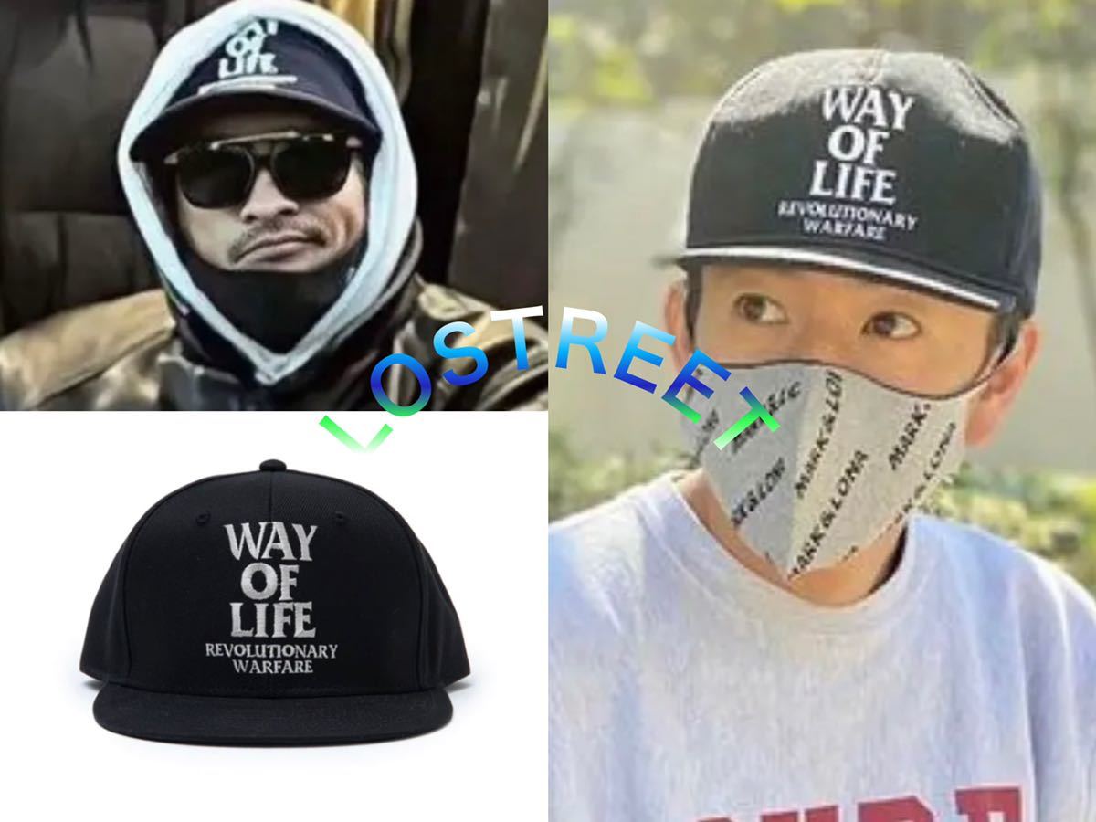木村拓哉着用】RATS EMBROIDERY CAP WAY OF LIFE 黒｜Yahoo!フリマ（旧