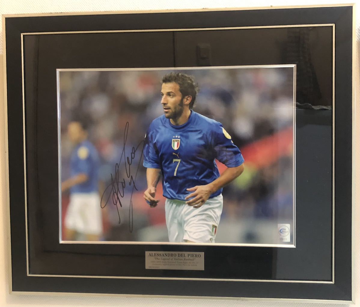 Yahoo!オークション - THE DUGOUT(ザ・ダグアウト) デルピエロ直筆サ