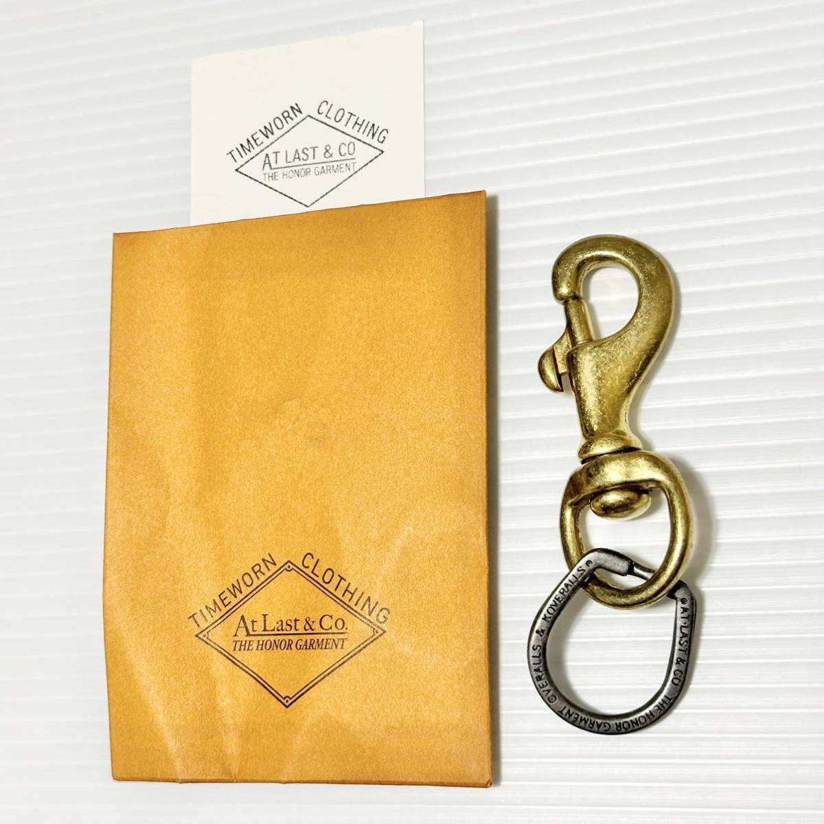 未使用品 AtLast & Co ATLAST アットラスト アトラスト キーリング