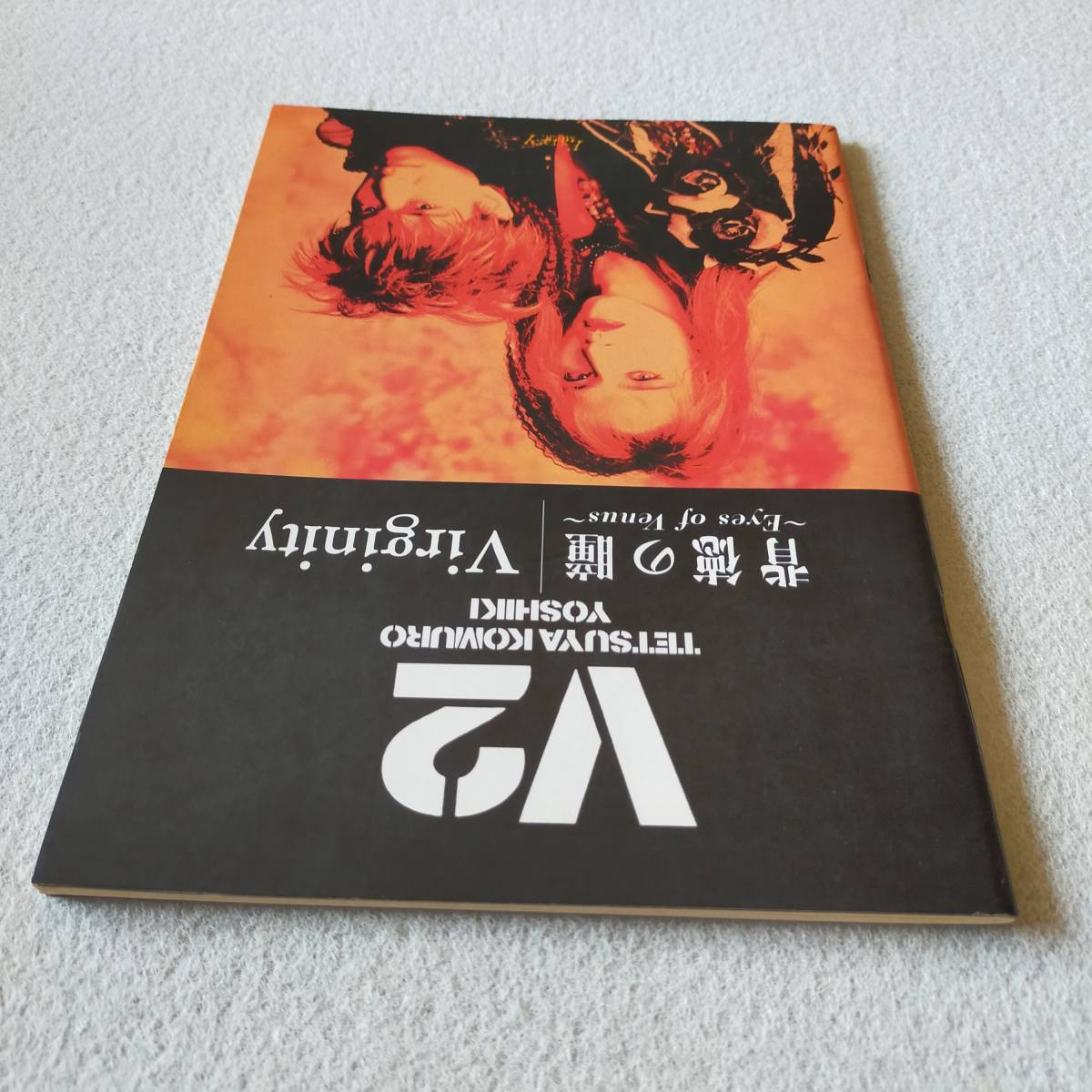 V2 TETSUYA KOMURO YOSHIKI 背徳の瞳 Virginity 小室哲哉 ヨシキ