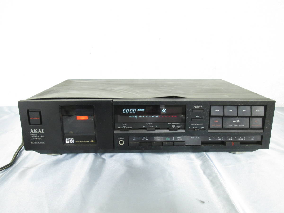 Yahoo!オークション - ① AKAI アカイ GX-R60EX カセットデッキ あK011