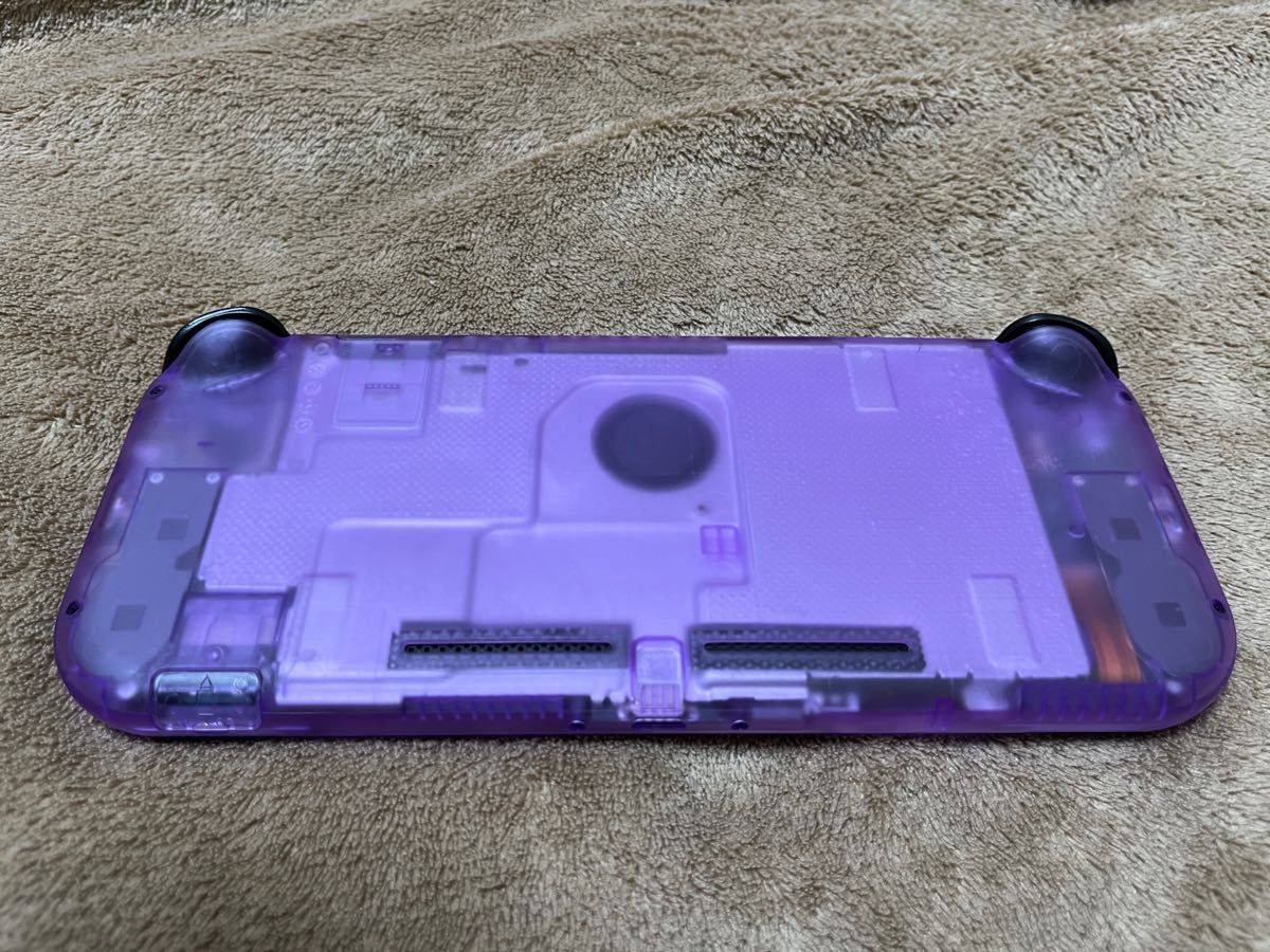Nintendo Switch LITE パープルクリア カスタム eXtremeRate スイッチ