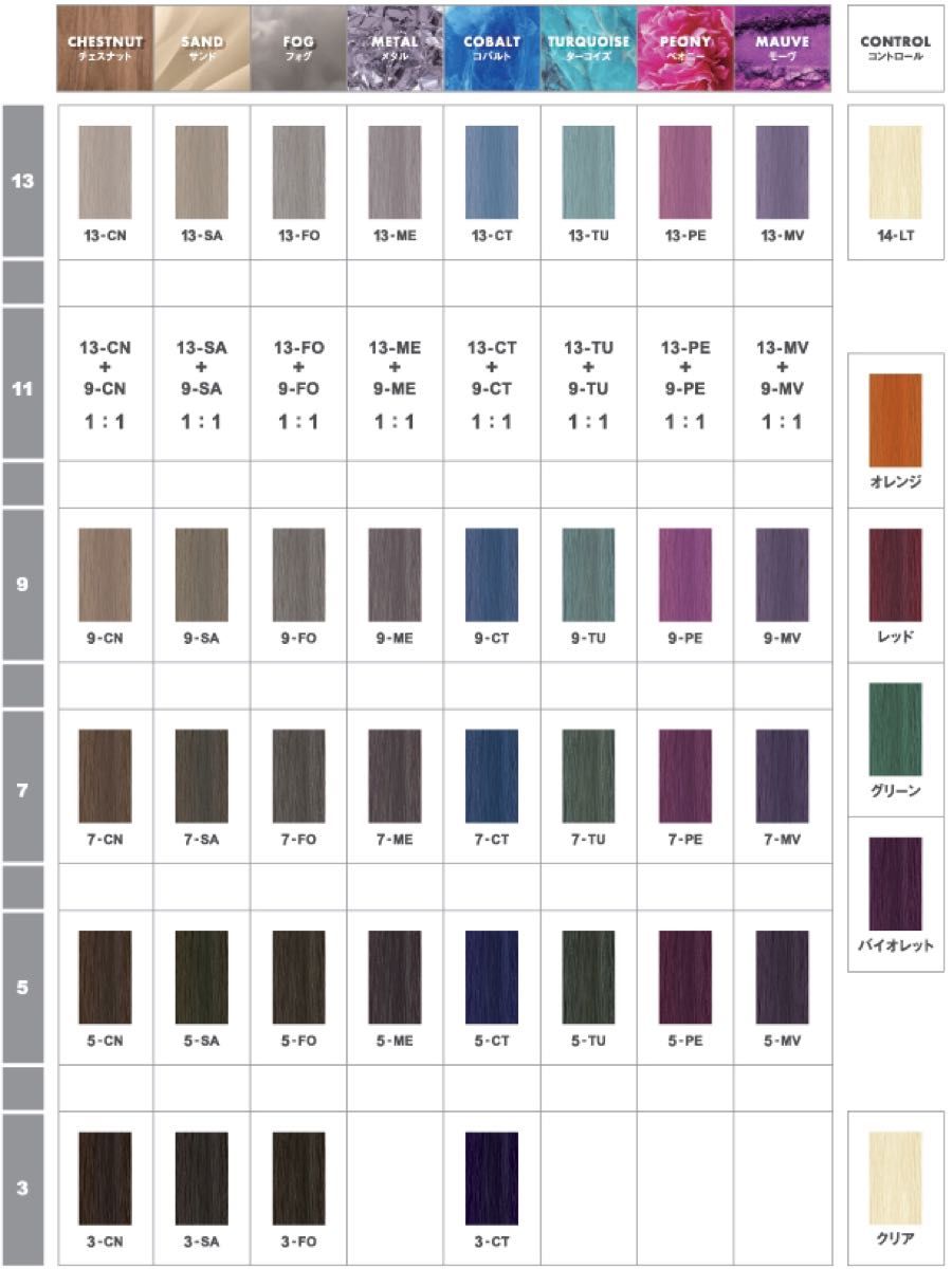 おうちでファッションカラー】ナプラ エヌドット ルフレカラー 3本+