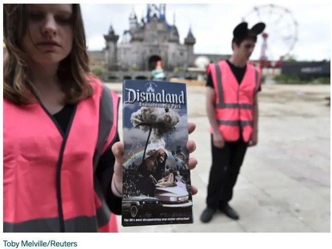 Yahoo!オークション - バンクシー Banksy Dismaland ディズマランド 入