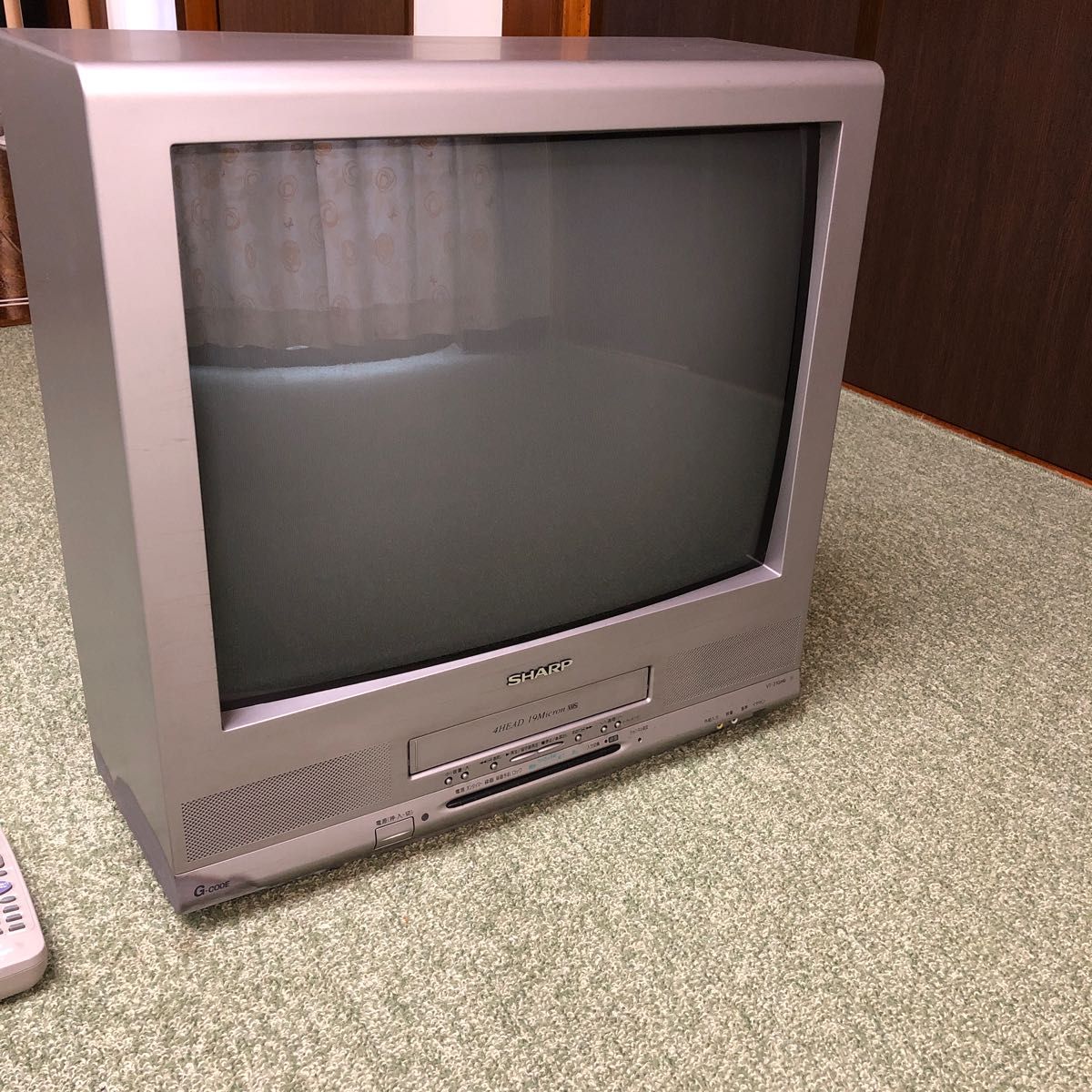 SHARP ブラウン管 テレビデオ VT-21 GH9 リモコン付き｜Yahoo!フリマ