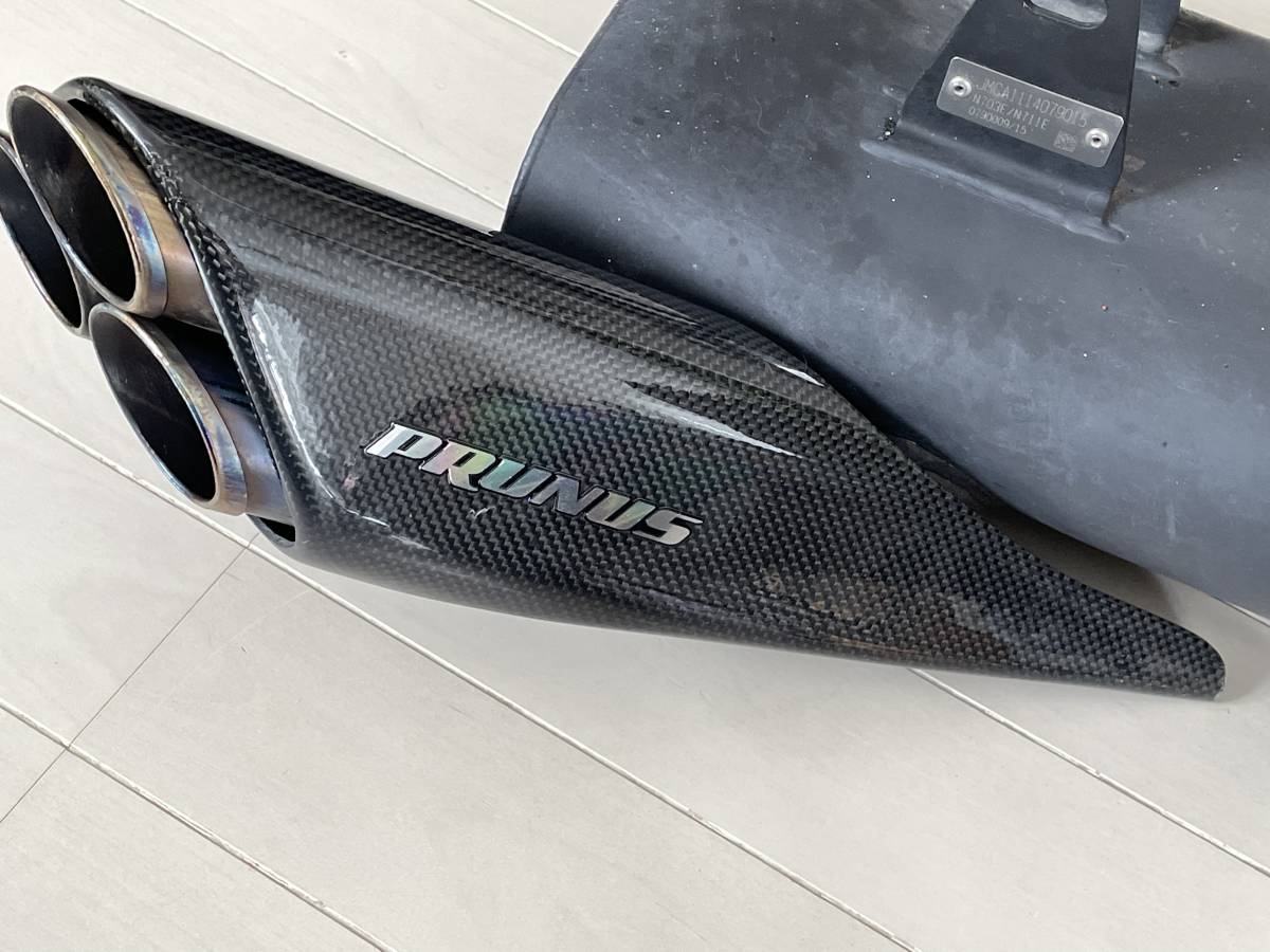 MT-09 XSR900用 PRUNUS(プラナス) フルエキゾースト JMCA認定品 生産