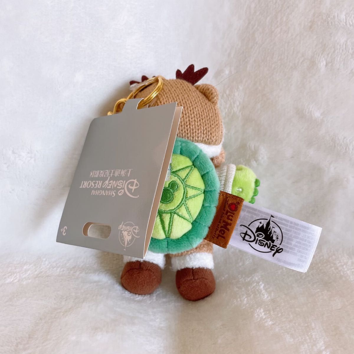 写真子発送 上海ディズニー クリスマス オルメルぬいぐるみキー